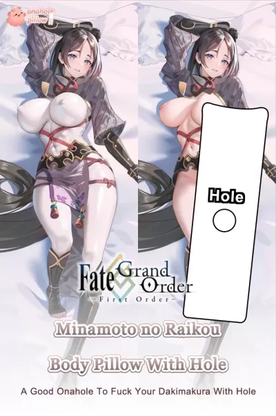 Minamoto no Raikou Fate Life Size Fuckable Body Pillow with Hidden Zipper