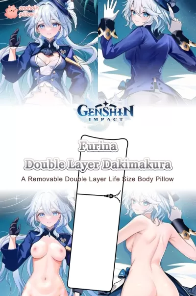 Furina Genshin Impact Double Layer Cushion Cover High Definition Print