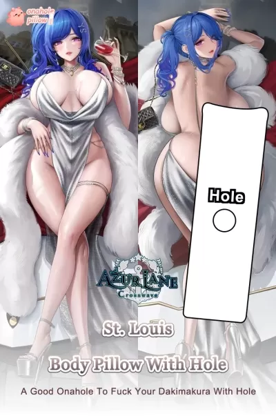 St. Louis Azur Lane Full Size Onahole Body Pillow Anime Girlfriend Design