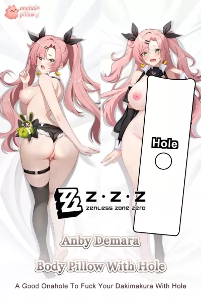 Anby Demara Zenless Zone Zero Full Body Hugging Pillow with Hole Waifu Hug Pillow