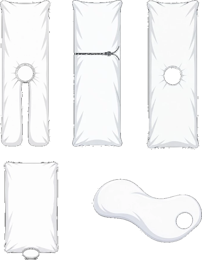 Dakimakura structure diagram