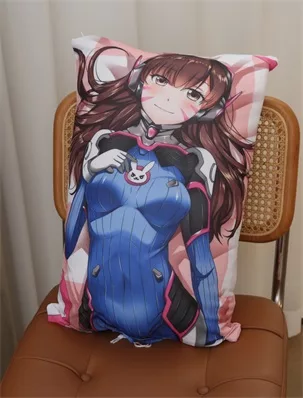 Half Body completed pillow