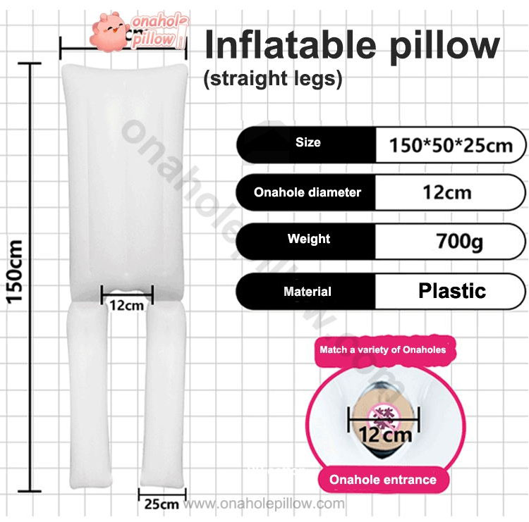 Split leg pillow detail
