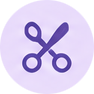 Split-leg layout icon