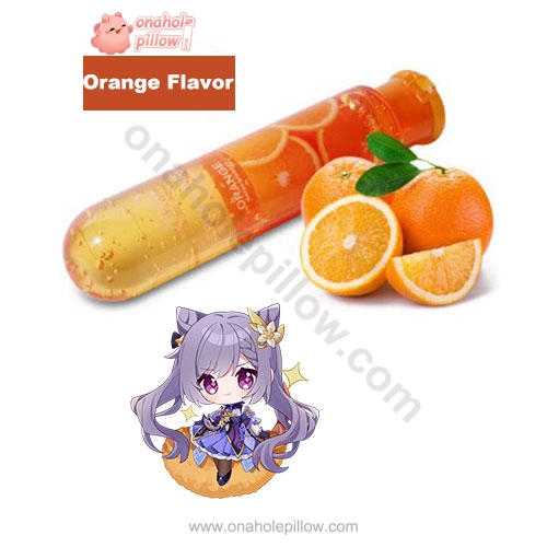 Orange flavored lubricant