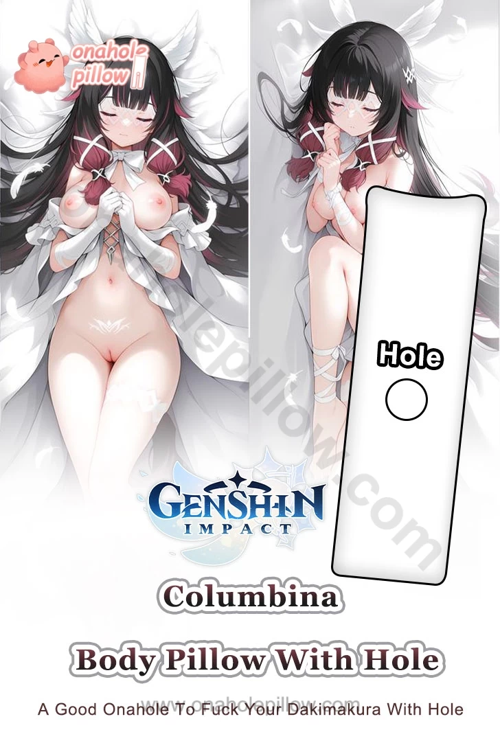 Genshin Impact Columbina Body Pillow With Hole