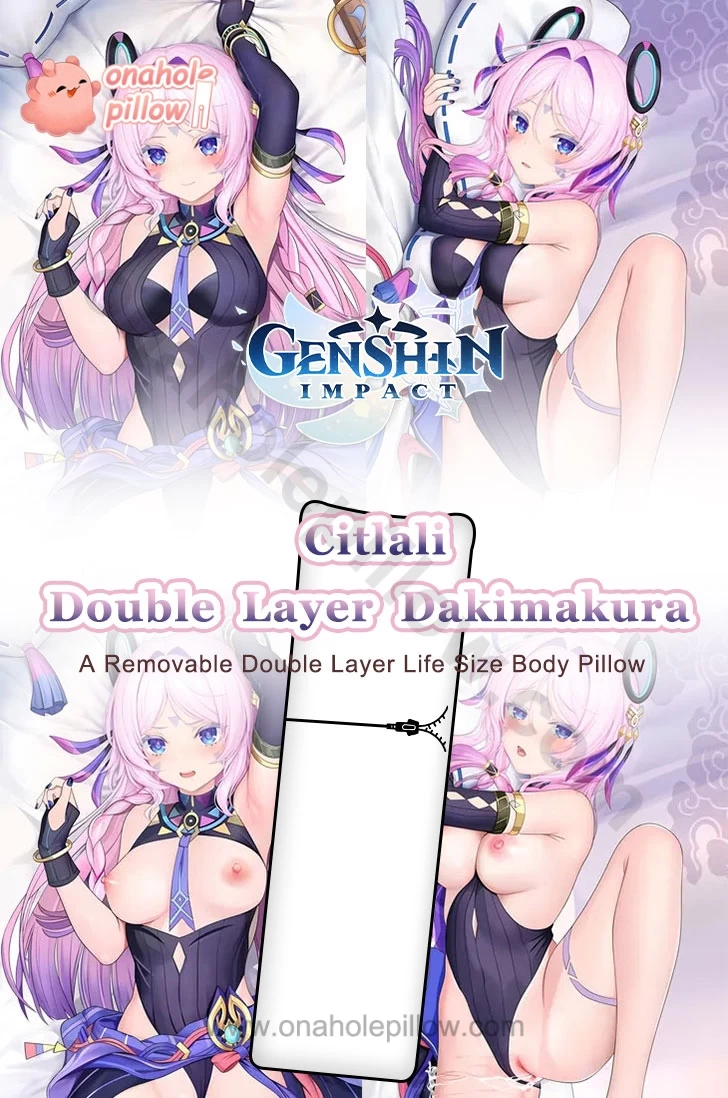 Citlali Genshin Impact Double Layer Reversible Dakimakura Body Pillow