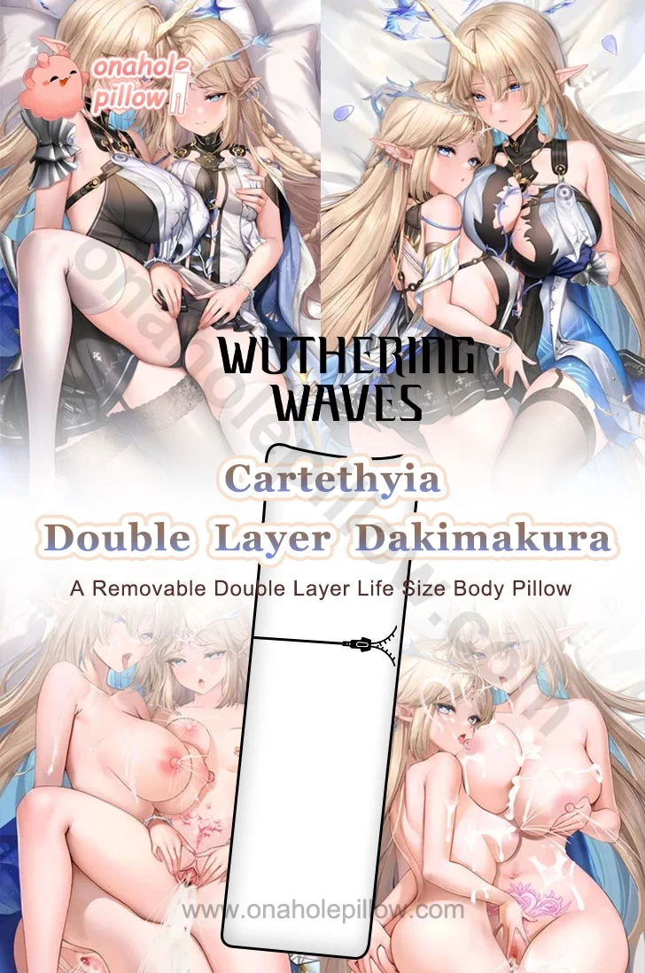 Cartethyia Wuthering Waves Double Layer Reversible Dakimakura Body Pillow