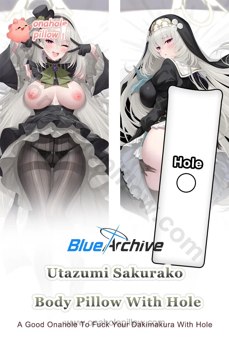 Utazumi Sakurako Blue Archive Full Body Onahole Dakimakura Anime Body Pillow