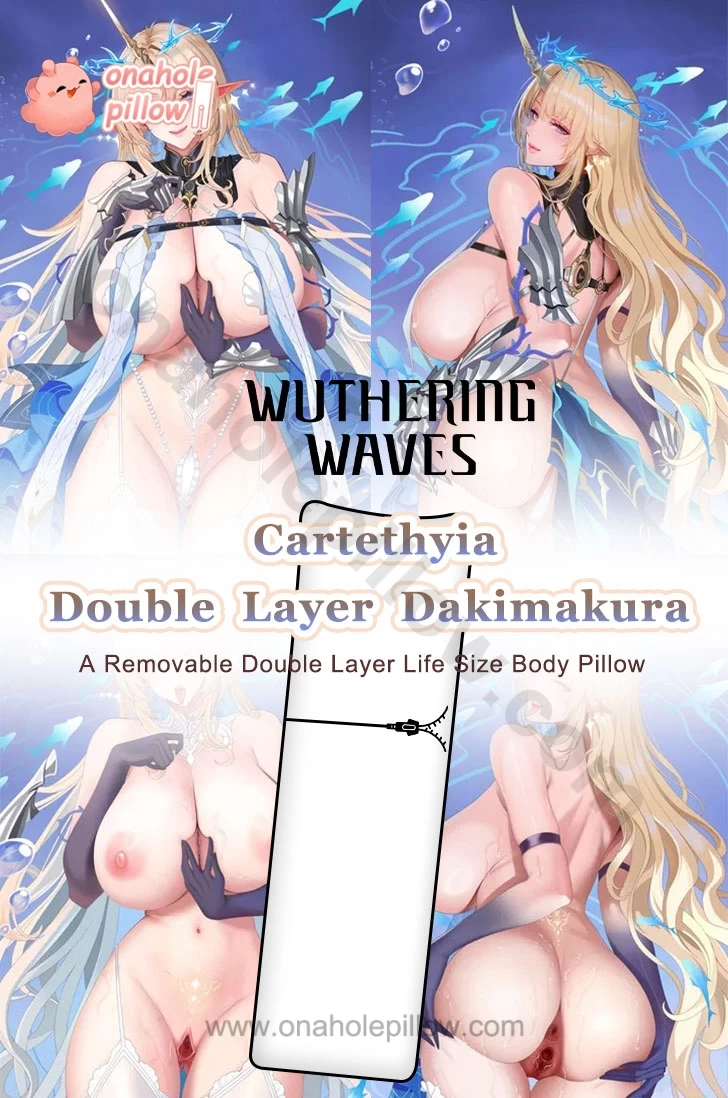 Cartethyia Wuthering Waves Double Layer Reversible Dakimakura Body Pillow
