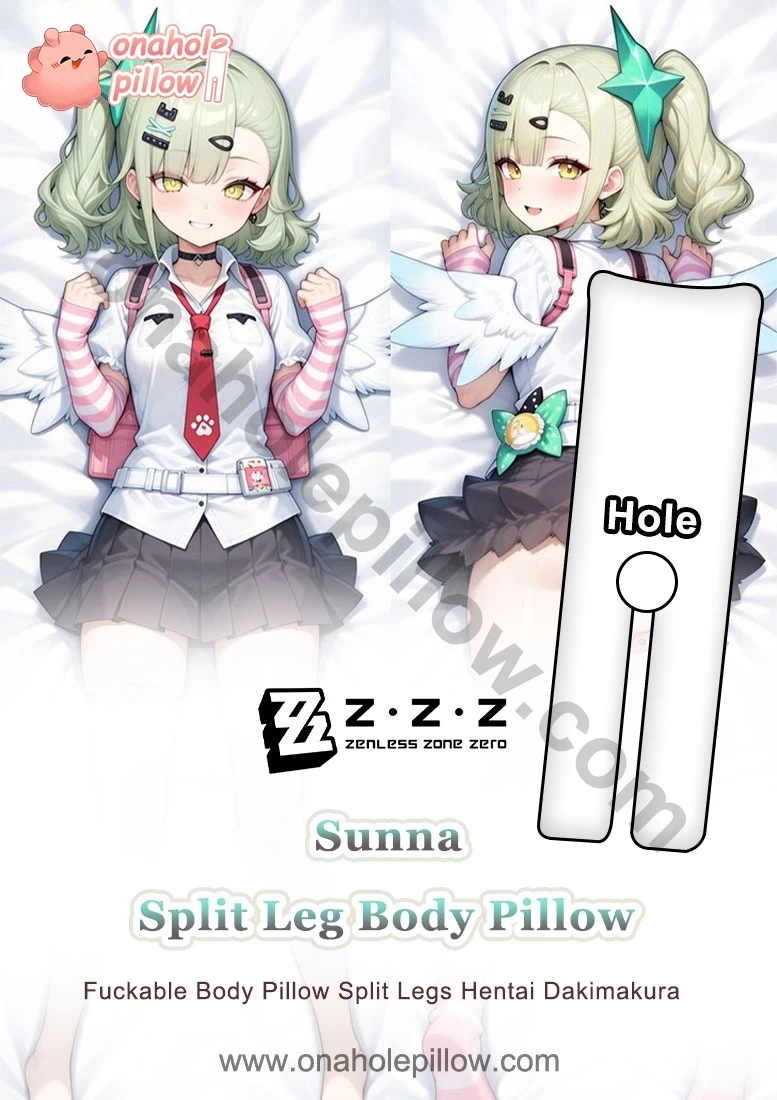 Sunna Zenless Zone Zero Split Leg Body Pillow Anime Thigh Cushion Dakimakura