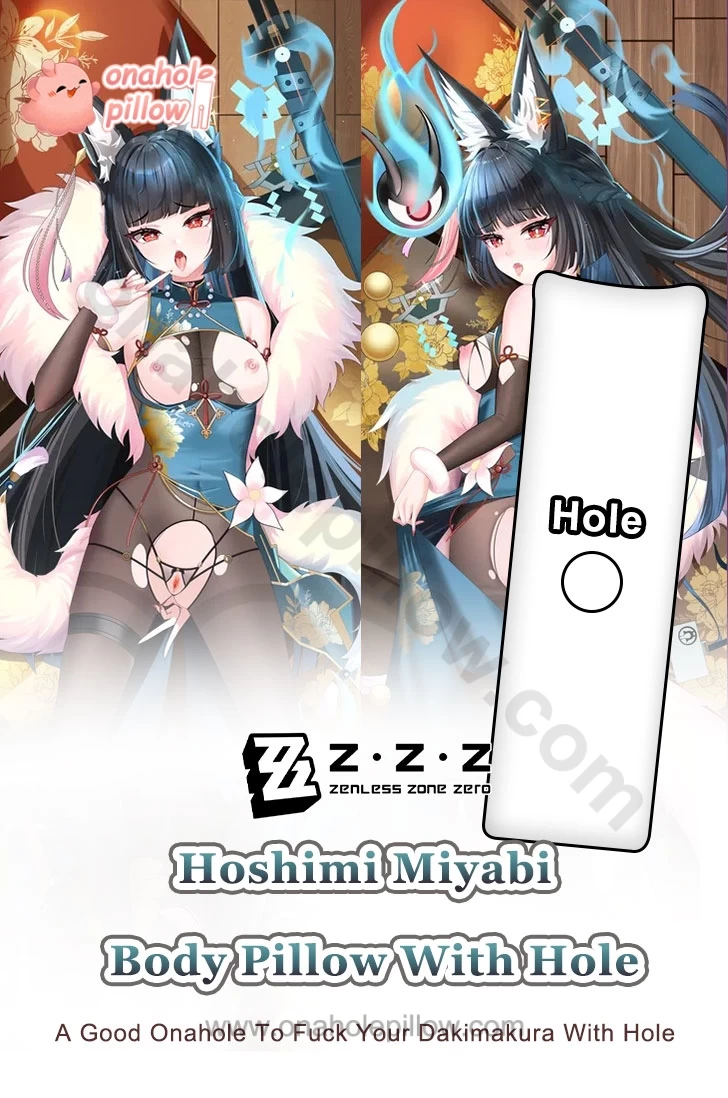 Hoshimi Miyabi Zenless Zone Zero Full Body Onahole Dakimakura Anime Body Pillow