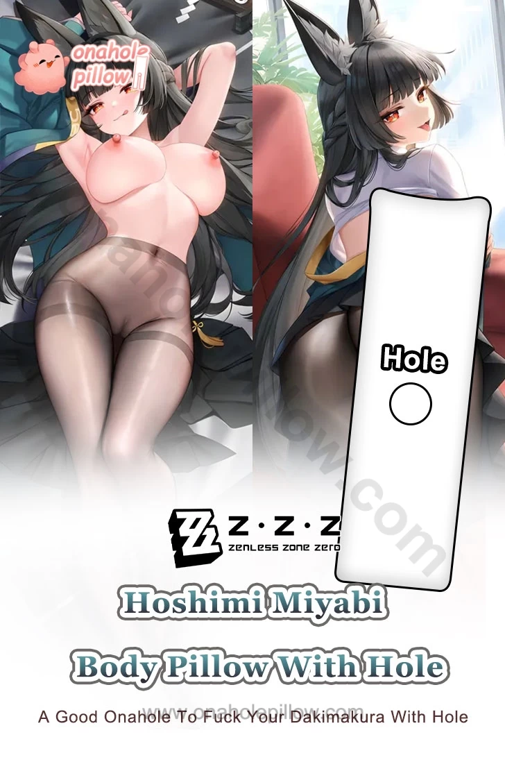 Hoshimi Miyabi Zenless Zone Zero Full Body Onahole Dakimakura Anime Body Pillow