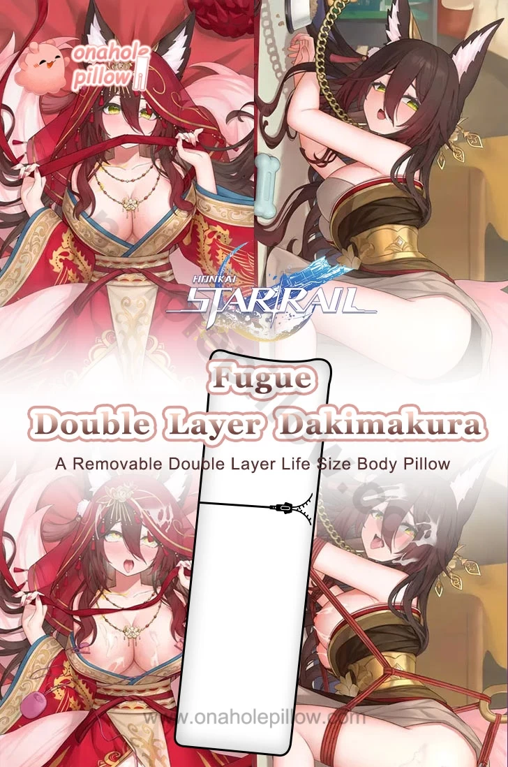 Fugue Honkai Star Rail Double Layer Reversible Dakimakura Body Pillow