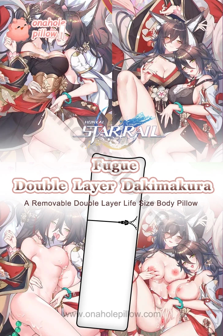 Fugue Honkai Star Rail Double Layer Reversible Dakimakura Body Pillow