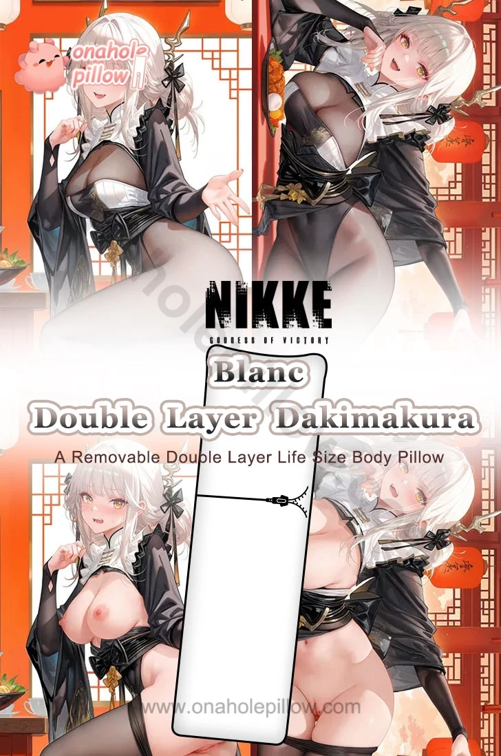 Blanc Goddess of Victory Nikke Double Layer Reversible Dakimakura Body Pillow