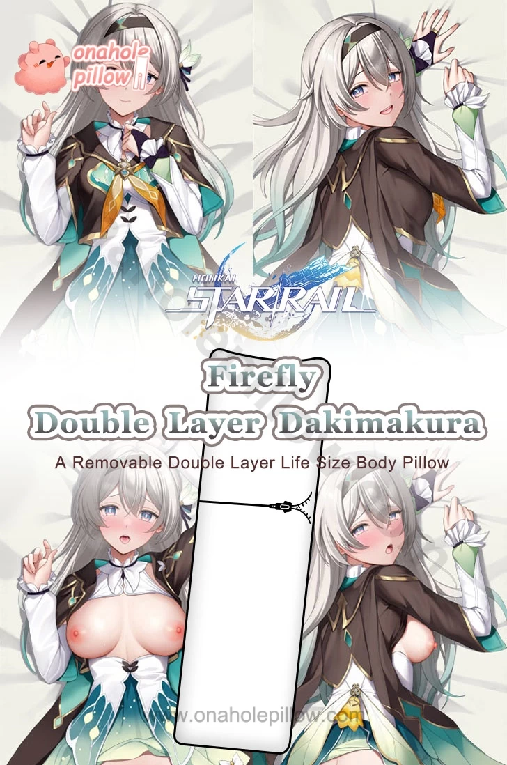 Firefly Honkai Star Rail Double Layer Reversible Dakimakura Body Pillow