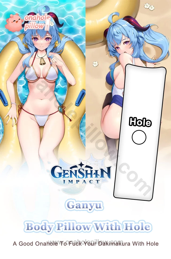 Ganyu Genshin Impact Full Body Onahole Dakimakura Anime Body Pillow