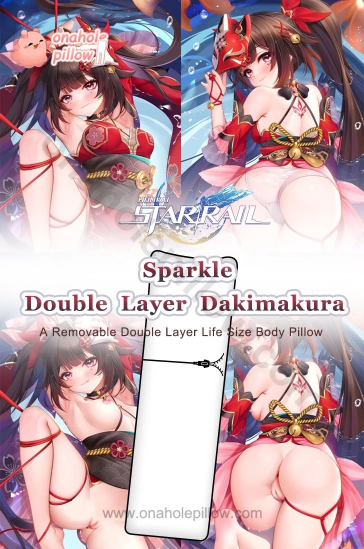 Sparkle Honkai Star Rail Double Layer Reversible Dakimakura Body Pillow
