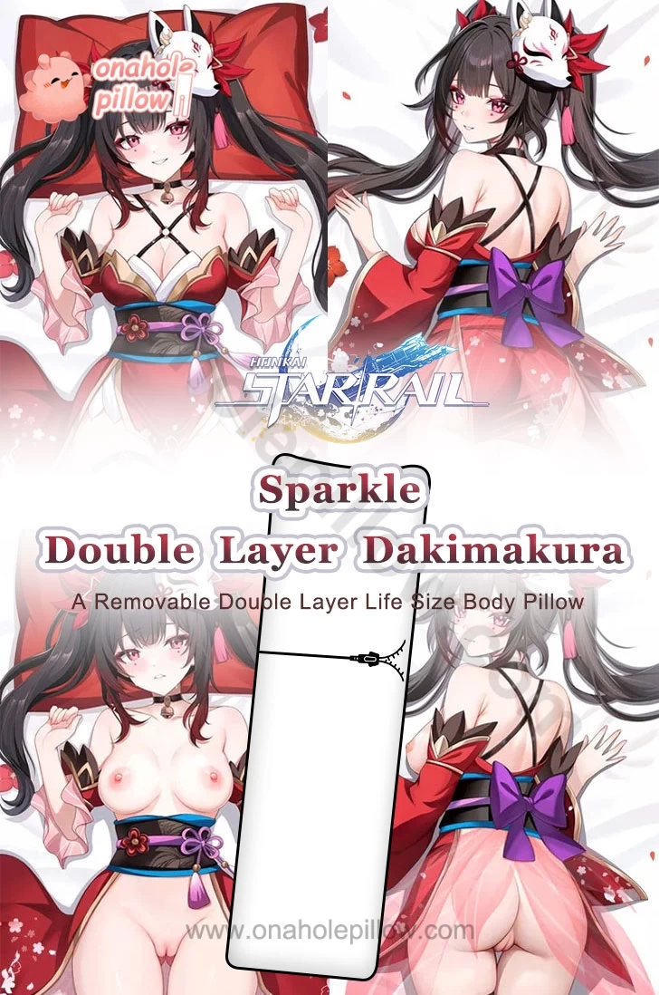 Sparkle Honkai Star Rail Double Layer Reversible Dakimakura Body Pillow