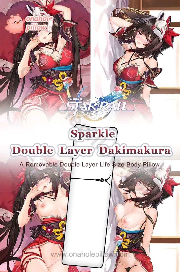 Sparkle Honkai Star Rail Double Layer Reversible Dakimakura Body Pillow