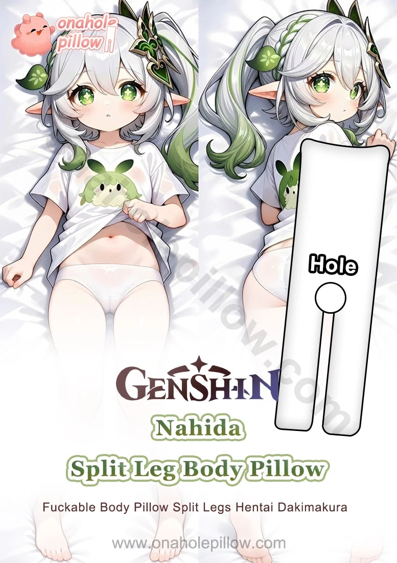 Nahida Genshin Impact Split Leg Body Pillow Anime Thigh Cushion Dakimakura