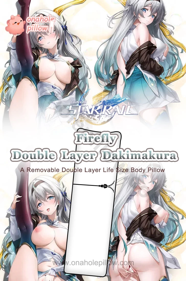 Firefly Honkai Star Rail Double Layer Reversible Dakimakura Body Pillow