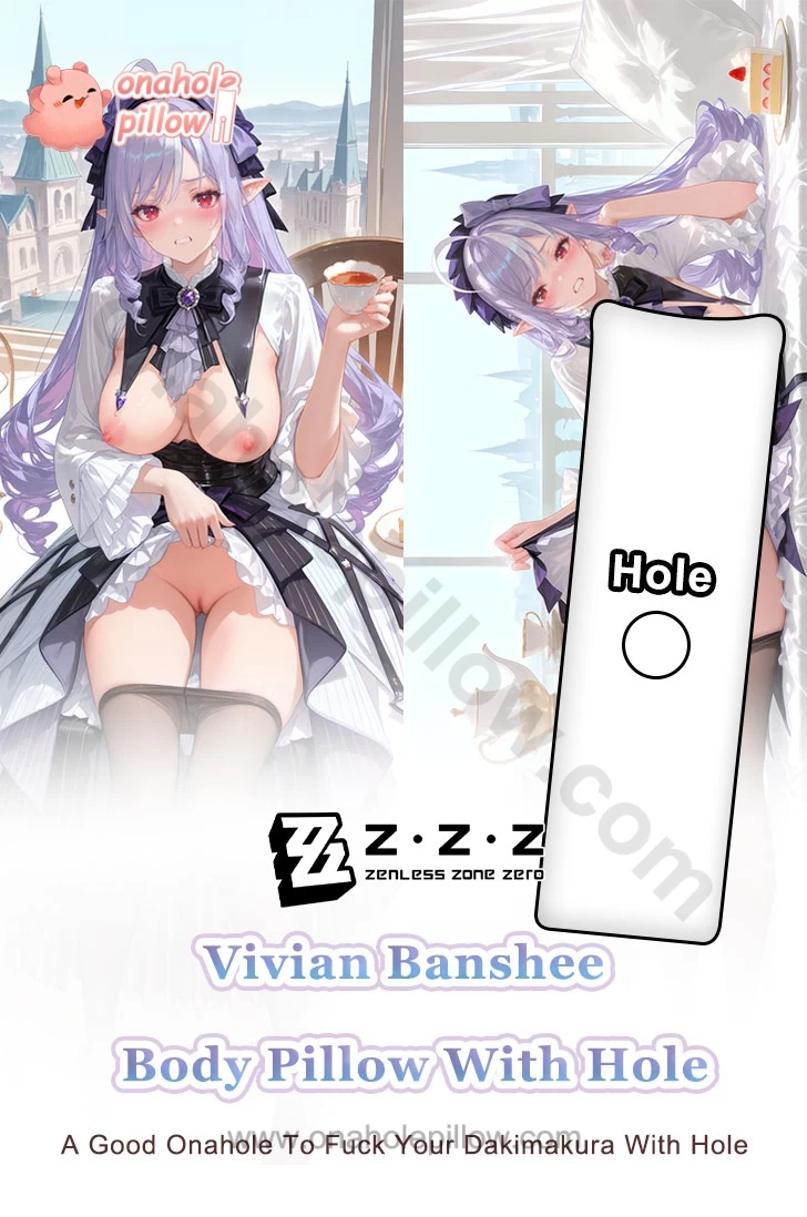 Vivian Banshee Zenless Zone Zero Full Body Onahole Dakimakura Anime Body Pillow