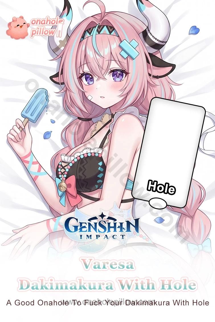 Varesa Genshin Impact Half Body Onahole Dakimakura Anime Torso Pillow