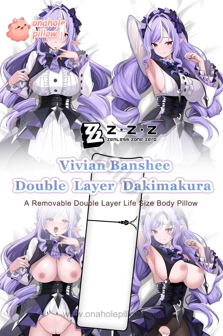 Vivian Banshee Zenless Zone Zero Double Layer Reversible Dakimakura Body Pillow