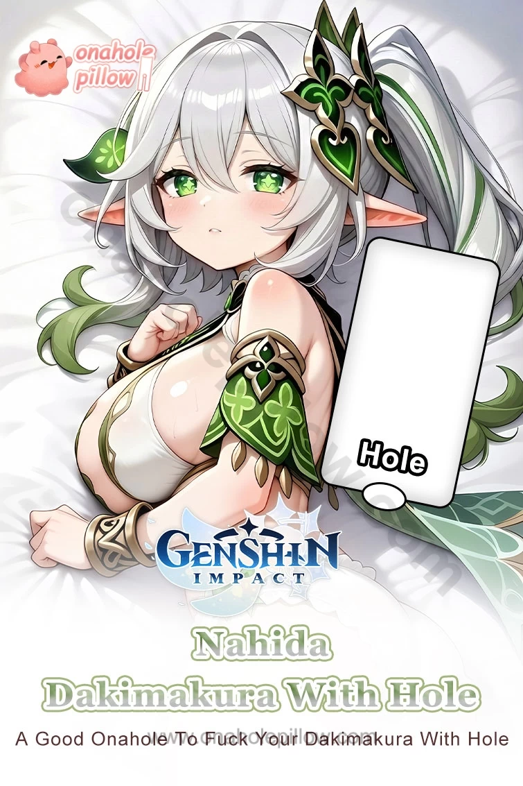 Nahida Genshin Impact Half Body Onahole Dakimakura Anime Torso Pillow