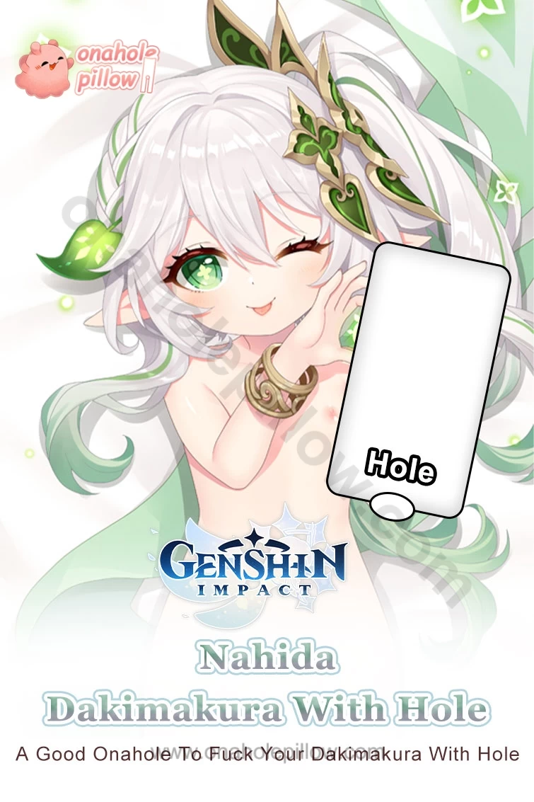 Nahida Genshin Impact Half Body Onahole Dakimakura Anime Torso Pillow