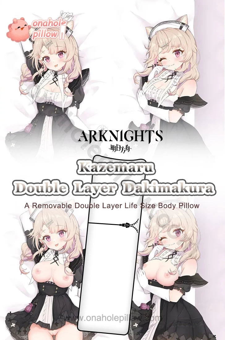 Kazemaru Arknights Double Layer Reversible Dakimakura Body Pillow