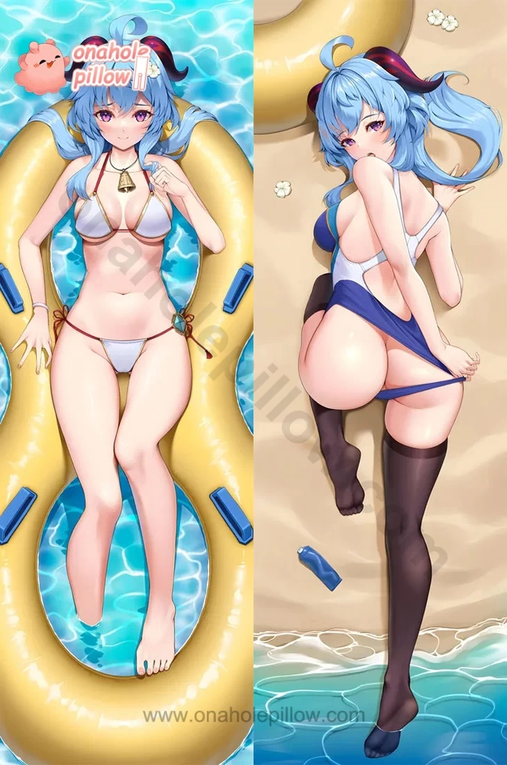Ganyu Genshin Impact Full Body Onahole Dakimakura Anime Body Pillow