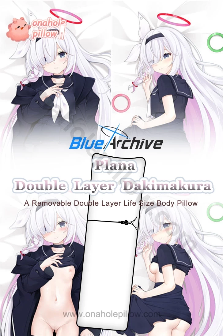 Plana Blue Archive Double Layer Reversible Dakimakura Body Pillow