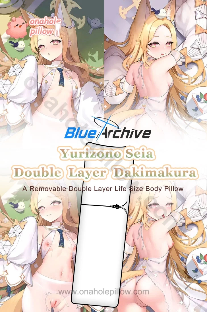 Yurizono Seia Blue Archive Double Layer Reversible Dakimakura Body Pillow