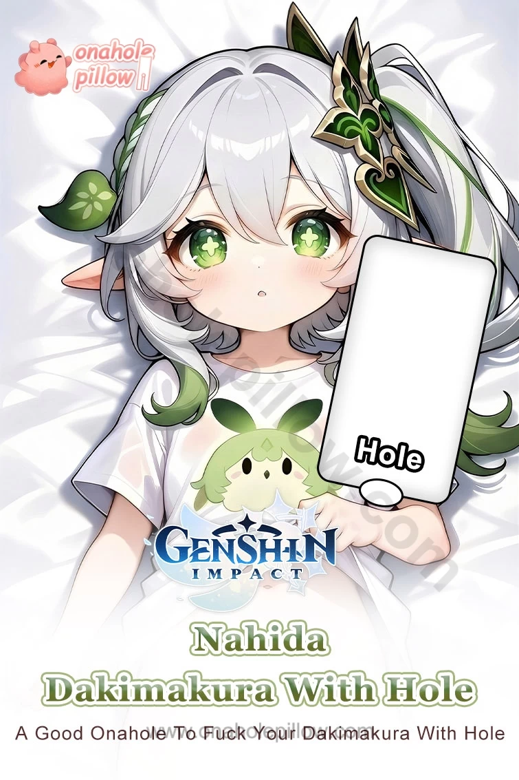 Nahida Genshin Impact Half Body Onahole Dakimakura Anime Torso Pillow
