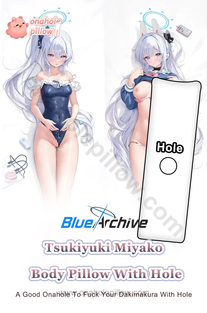 Tsukiyuki Miyako Blue Archive Full Body Onahole Dakimakura Anime Body Pillow
