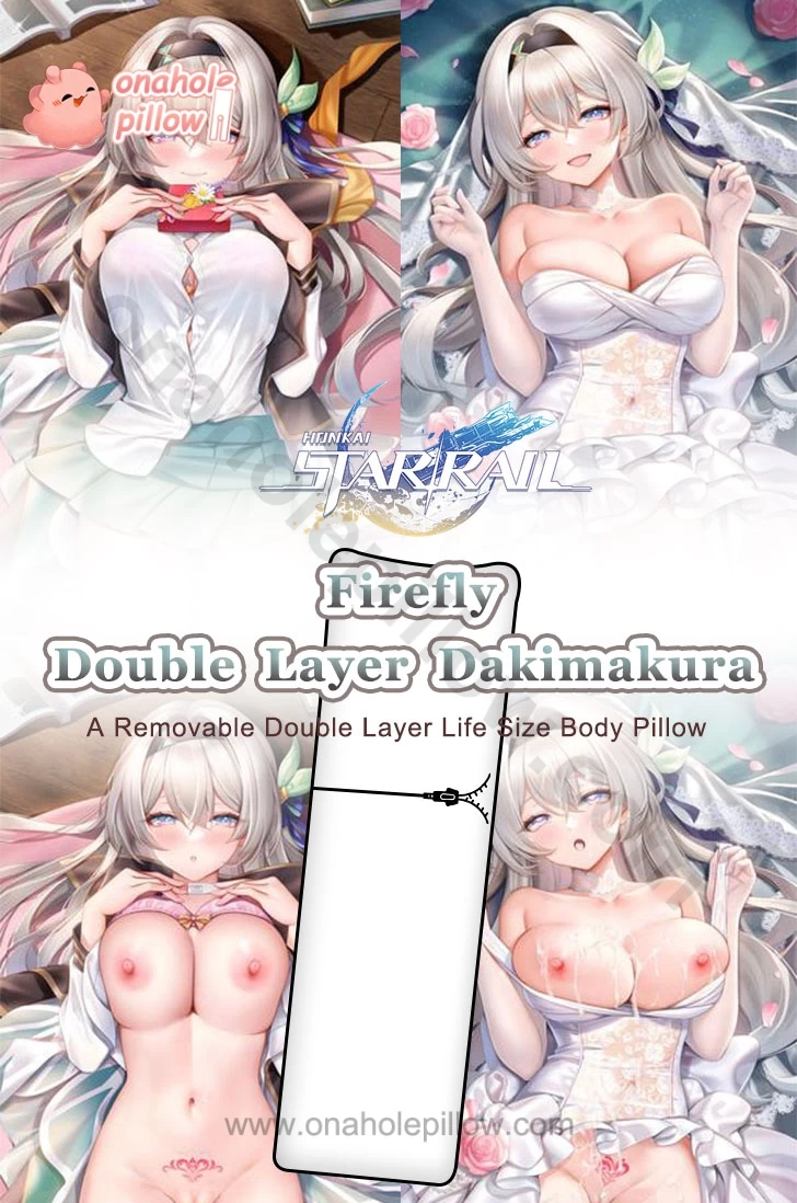 Firefly Honkai Star Rail Double Layer Reversible Dakimakura Body Pillow