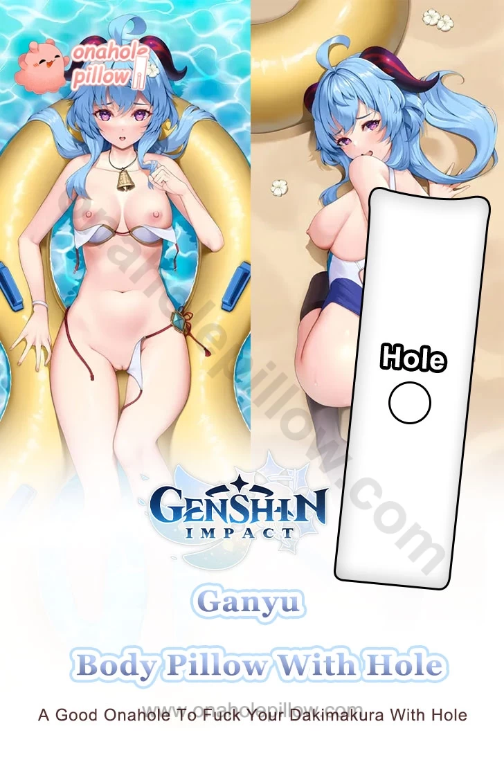 Ganyu Genshin Impact Full Body Onahole Dakimakura Anime Body Pillow