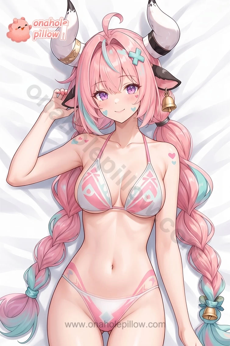 Varesa Genshin Impact Half Body Onahole Dakimakura Anime Torso Pillow