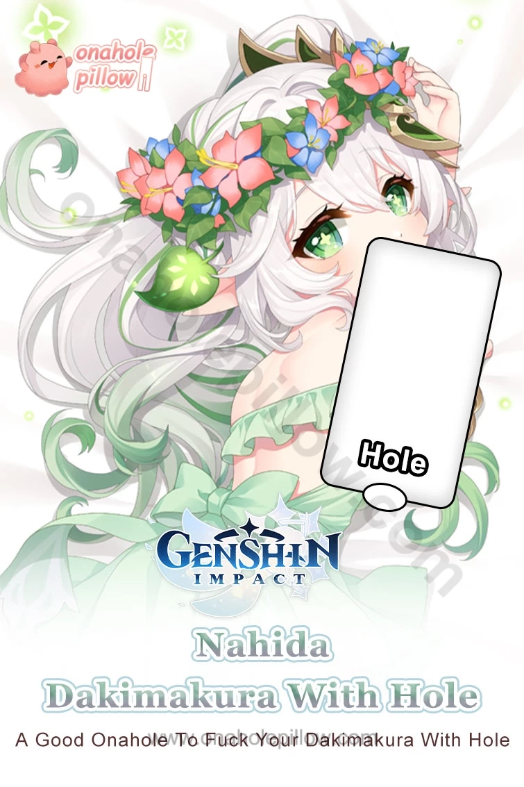Nahida Genshin Impact Half Body Onahole Dakimakura Anime Torso Pillow
