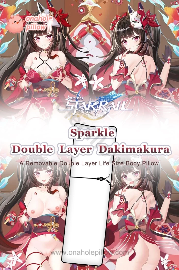 Sparkle Honkai Star Rail Double Layer Reversible Dakimakura Body Pillow