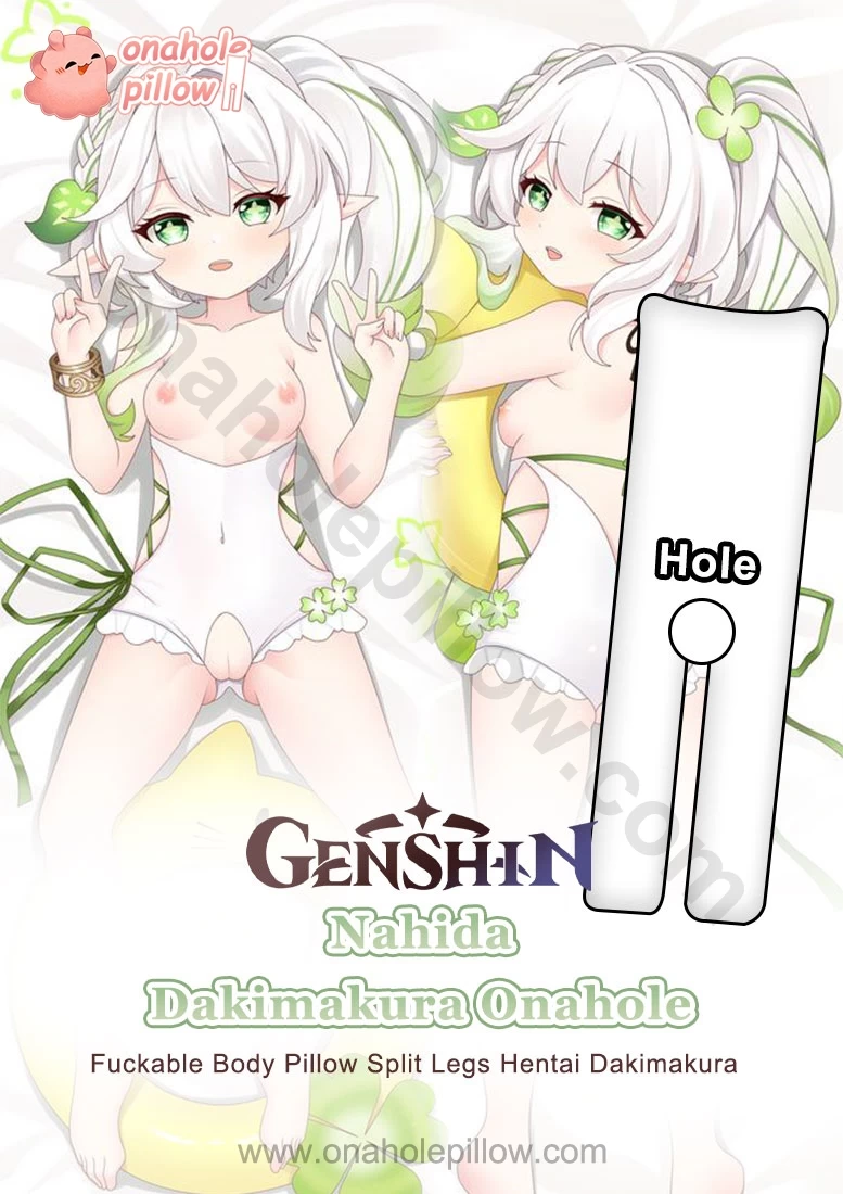 Nahida Genshin Impact Split Leg Body Pillow Anime Thigh Cushion Dakimakura