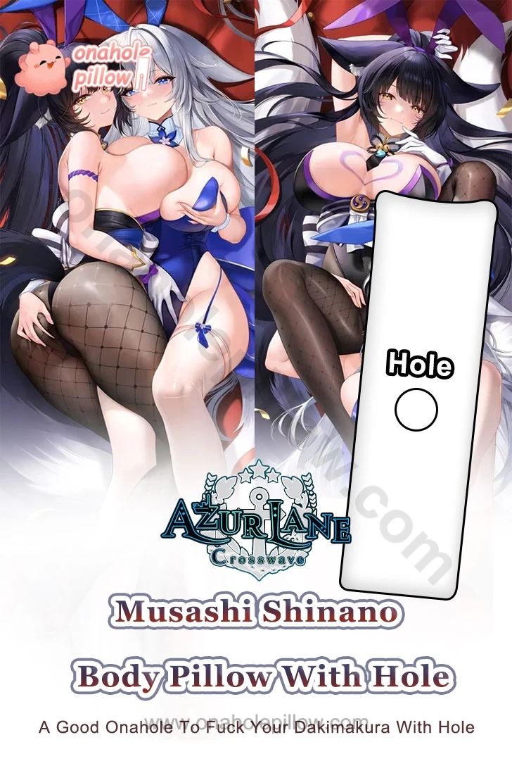 Musashi Shinano Azur Lane Full Body Onahole Dakimakura Anime Body Pillow