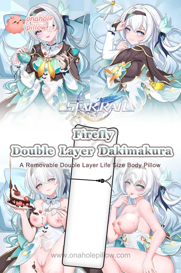 Firefly Honkai Star Rail Double Layer Reversible Dakimakura Body Pillow