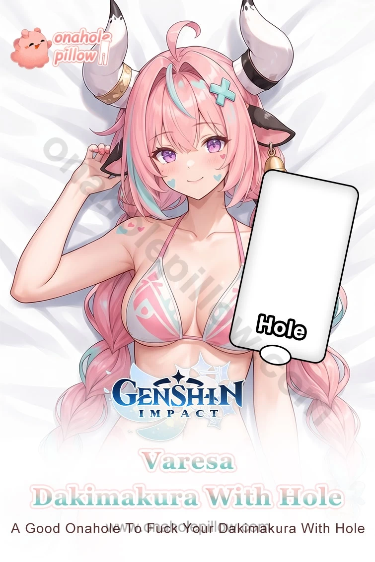 Varesa Genshin Impact Half Body Onahole Dakimakura Anime Torso Pillow