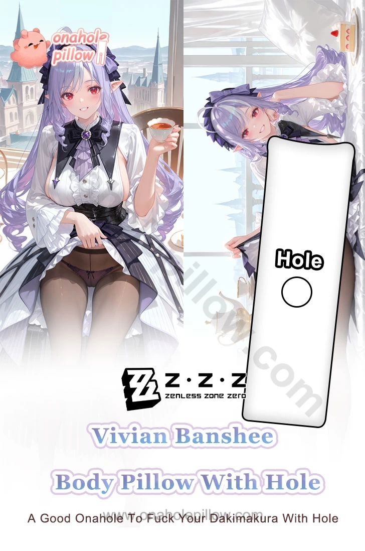 Vivian Banshee Zenless Zone Zero Full Body Onahole Dakimakura Anime Body Pillow