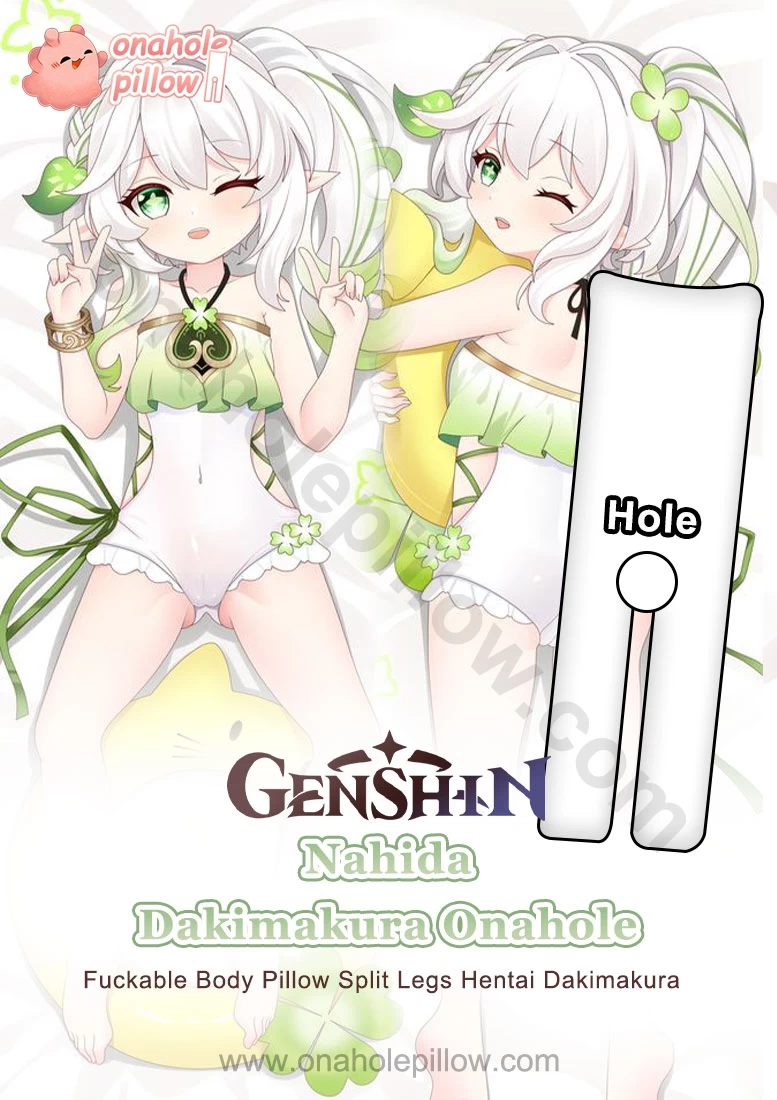 Nahida Genshin Impact Split Leg Body Pillow Anime Thigh Cushion Dakimakura