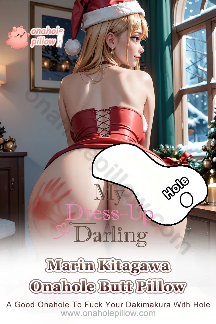 Marin Kitagawa My Dress Up Darling 3D Latex Onahole Butt Pillow Anime Body Cushion
